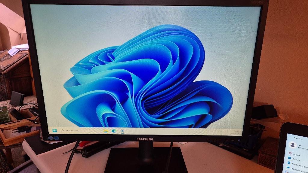 Samsung 22 inch pc-monitor, Ophalen, Zo goed als nieuw, VGA
