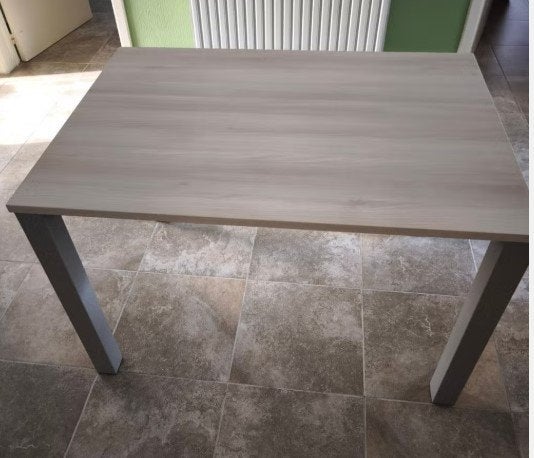 Moderne rechthoekige eettafel, Huis en Inrichting, Tafels | Eettafels, Ophalen, 100 tot 150 cm, Nieuw, 50 tot 100 cm