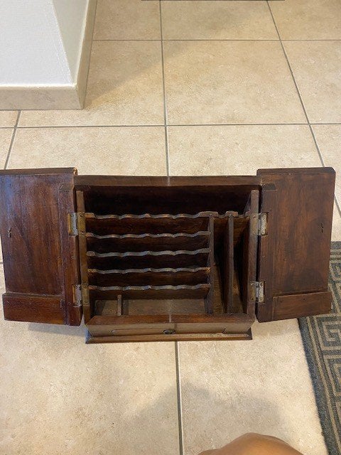 armoire de bureau, Enlèvement ou Envoi, Objet de décoration, Vintage, Comme neuf