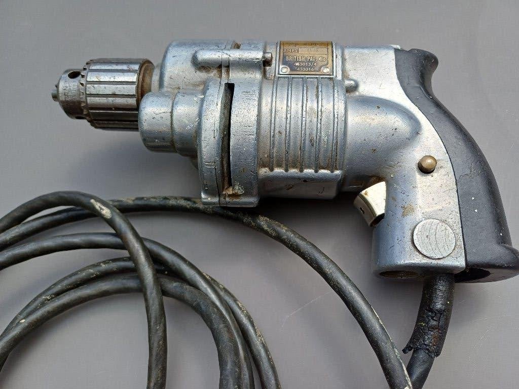 Vintage boormachine "Desoutter Brothers" London., Antiquités & Art, Antiquités | Outils & Instruments, Enlèvement