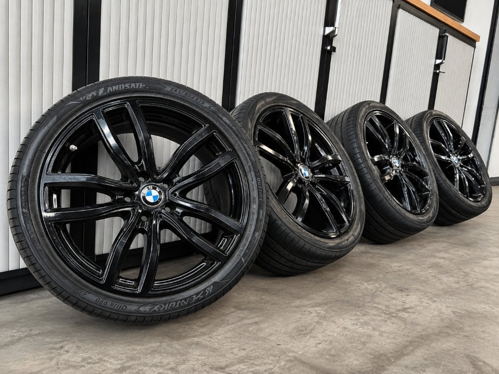 Jantes BMW X1/X2 5x112 avec pneus 245/40/R19 + TPMS, Autos : Pièces & Accessoires, Pneus et Jantes, 245 mm, Véhicule de tourisme