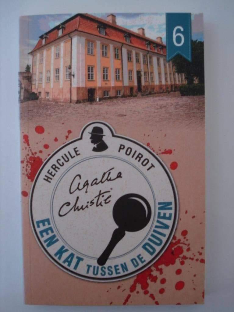 Agatha Christie Een kat tussen de duiven Hercule Poiro, Agatha Christie, Envoi, Adaptation télévisée, Comme neuf