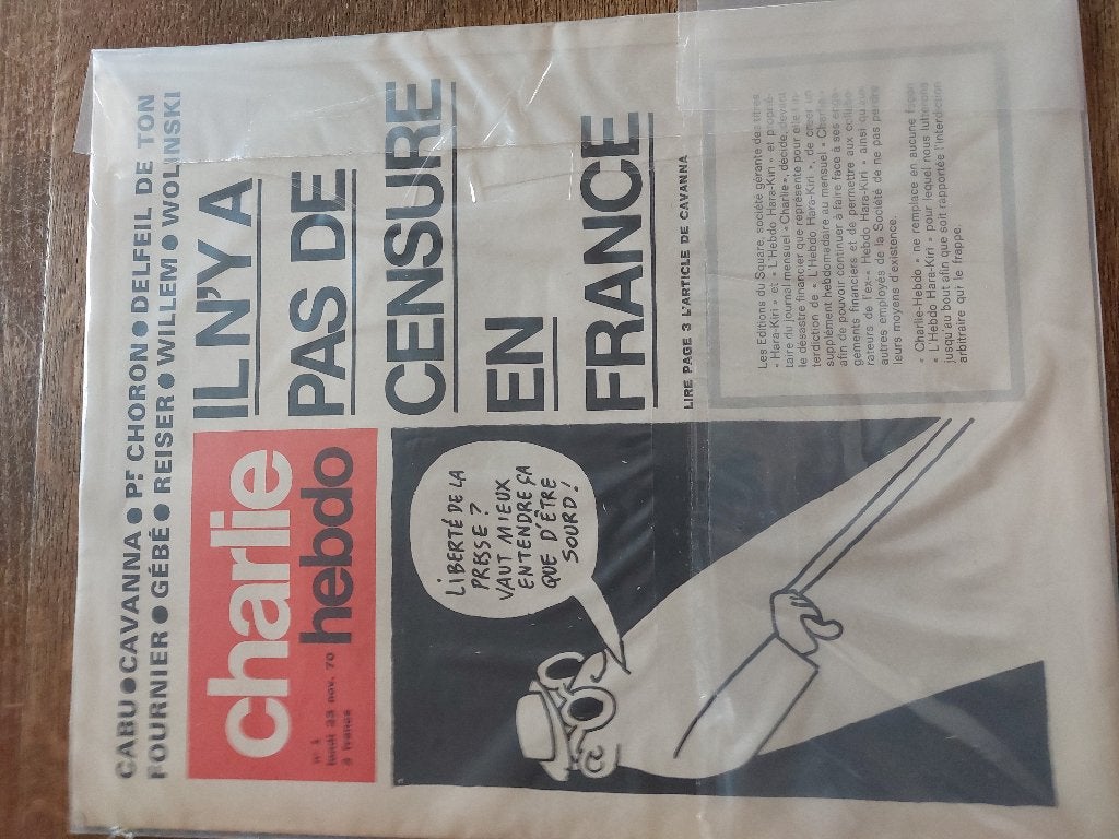 CHARLIE HEBDO, Verzamelen, Verzenden, 1980 tot heden, Krant