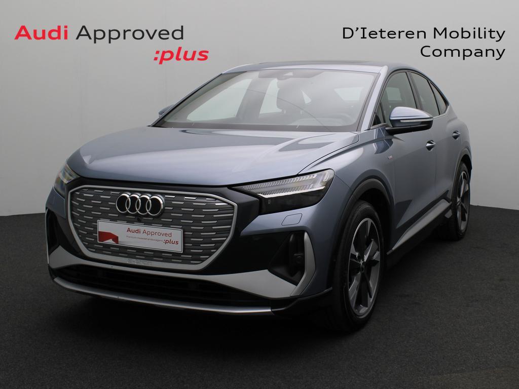 Audi Q4 Sportback e-tron Q4 Sportback e-Tron 82 kWh 40 S lin, Auto's, Automaat, Overige modellen, Airbags, https://public.car-pass.be/vhr/c664087c-596d-482a-ad74-d97b06f45629