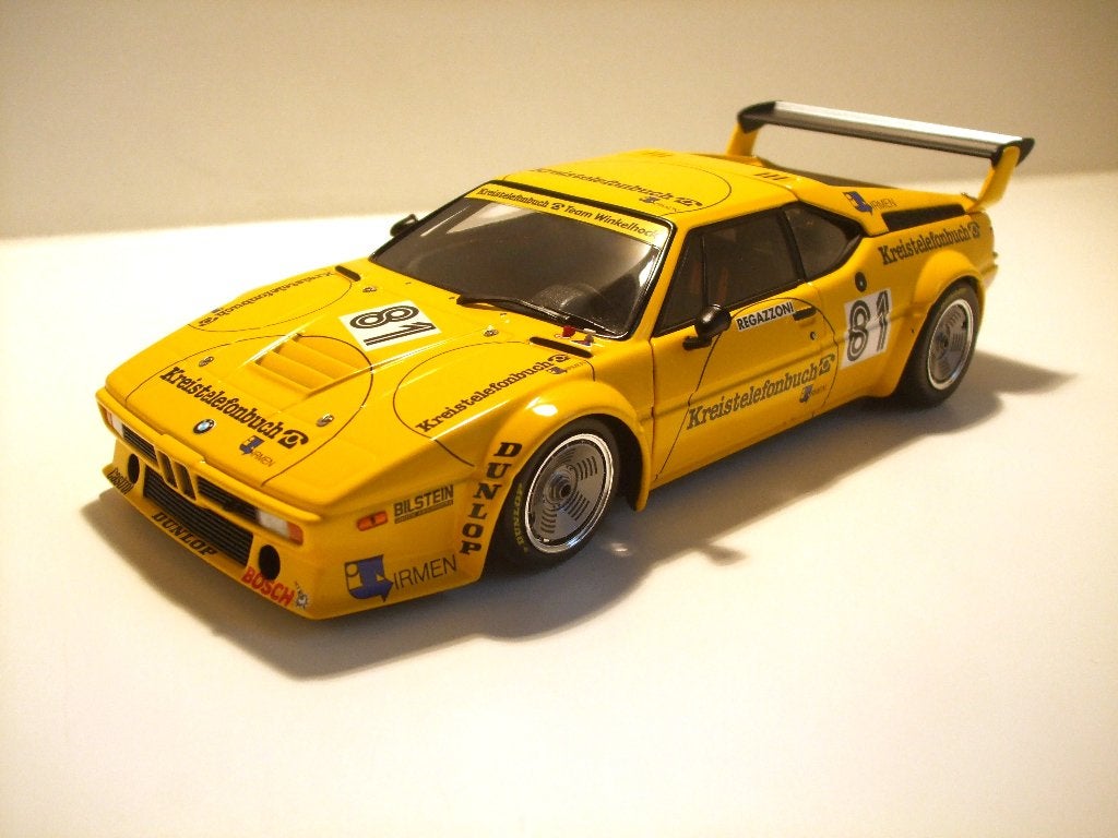 BMW M1 E26 #81 Kreistelefonbuch 1979 Minichamps NIEUW 1/18, Ophalen of Verzenden, Nieuw, Auto, MiniChamps