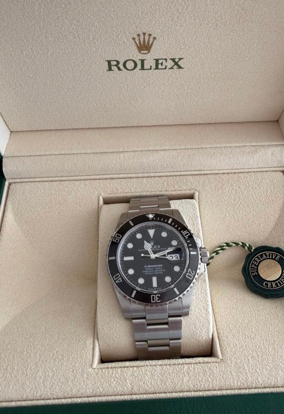 Rolex submariner Date 20022 full set, Bijoux, Sacs & Beauté, Montres | Hommes, Envoi, Comme neuf, Rolex