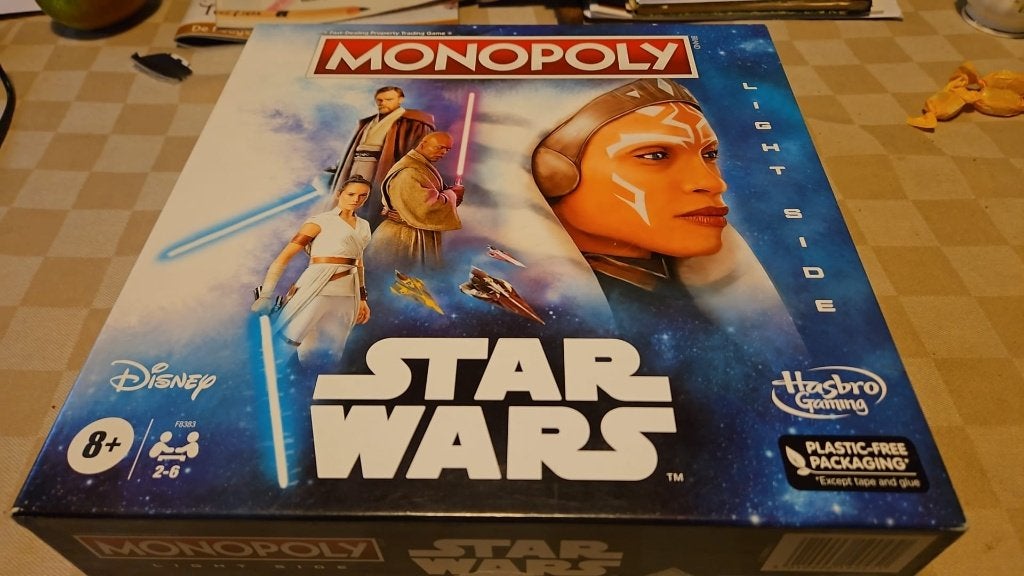jeu de plateau Monopoly Star Wars the Light Side Monopoly, Trois ou quatre joueurs, Enlèvement ou Envoi, Neuf