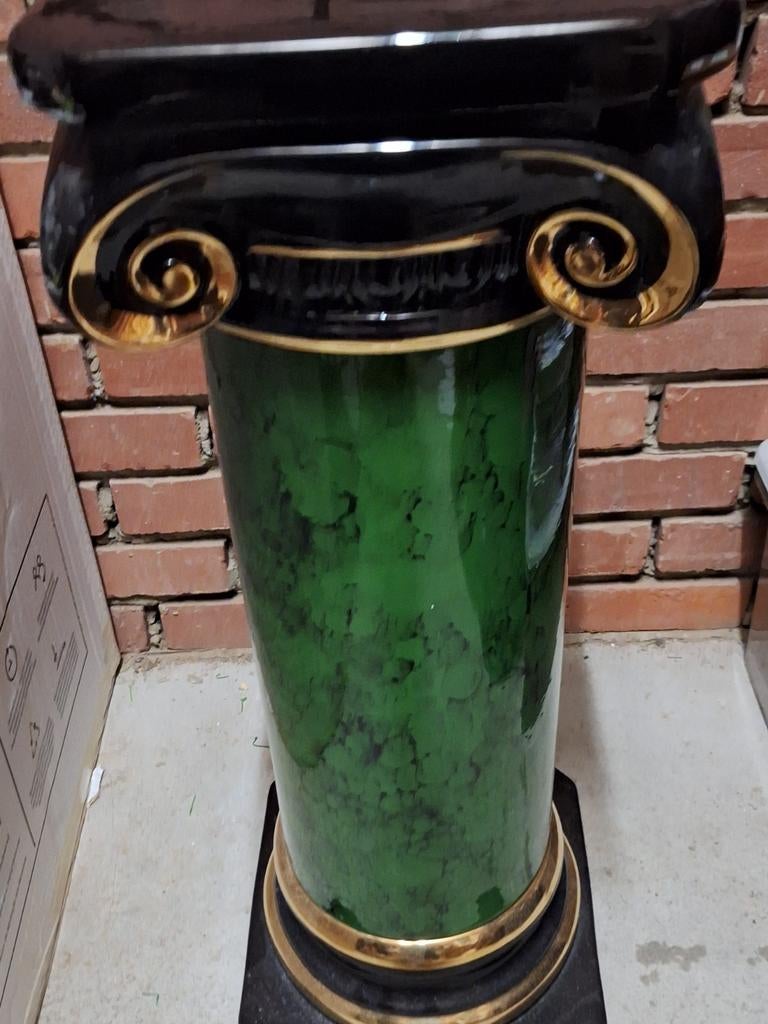 Staander met pot, Ophalen