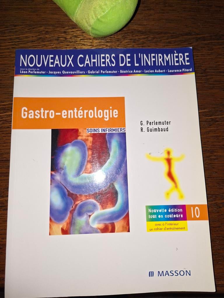 Nouveau cahier de l'infirmière. Gastro-enterologie. Masson, Livres, Enlèvement, Comme neuf