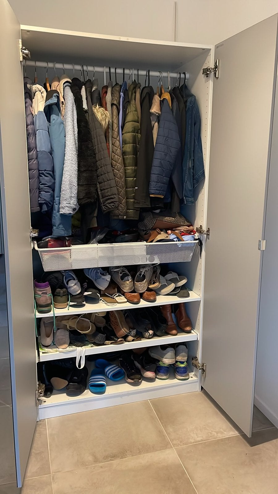 Armoire IKEA PAX 2,01 m x 1 m, Enlèvement, Comme neuf