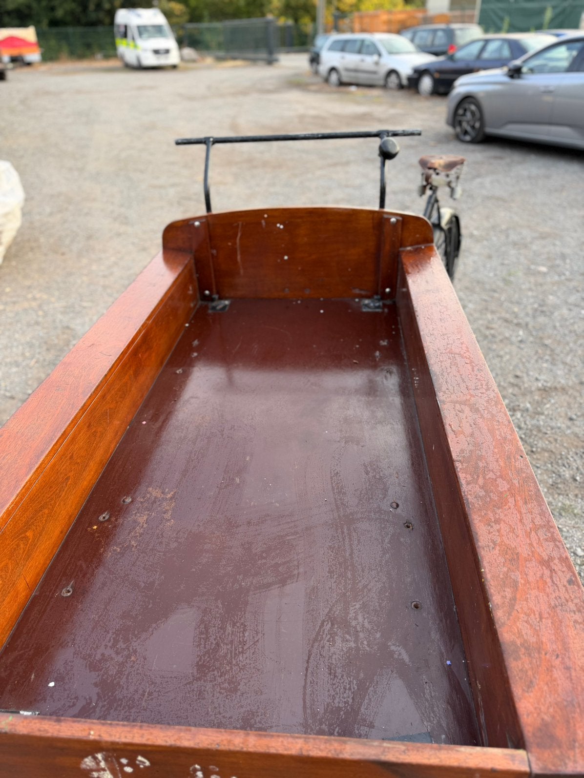 Bakfiets, Ophalen