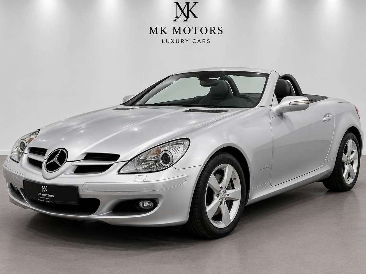 Mercedes-Benz SLK 200 Kompressor Roadster | Airscarf | Lede, Zwart, 4 cilinders, Cabriolet, 0 kg