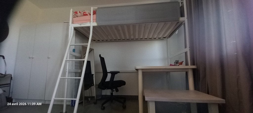 Lit superposé IKEA réf. 10411242, Maison & Meubles, 90 cm, 210 cm, 180 à 200 cm, Enlèvement