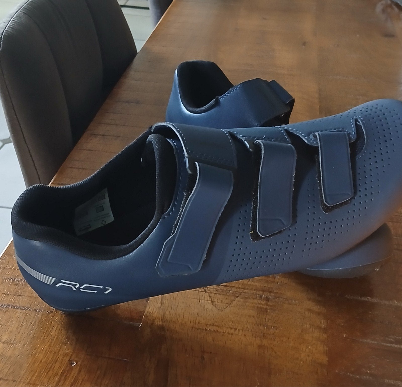 Chaussures vélo route Shimano, pédales look et cales, Enlèvement, Chaussures