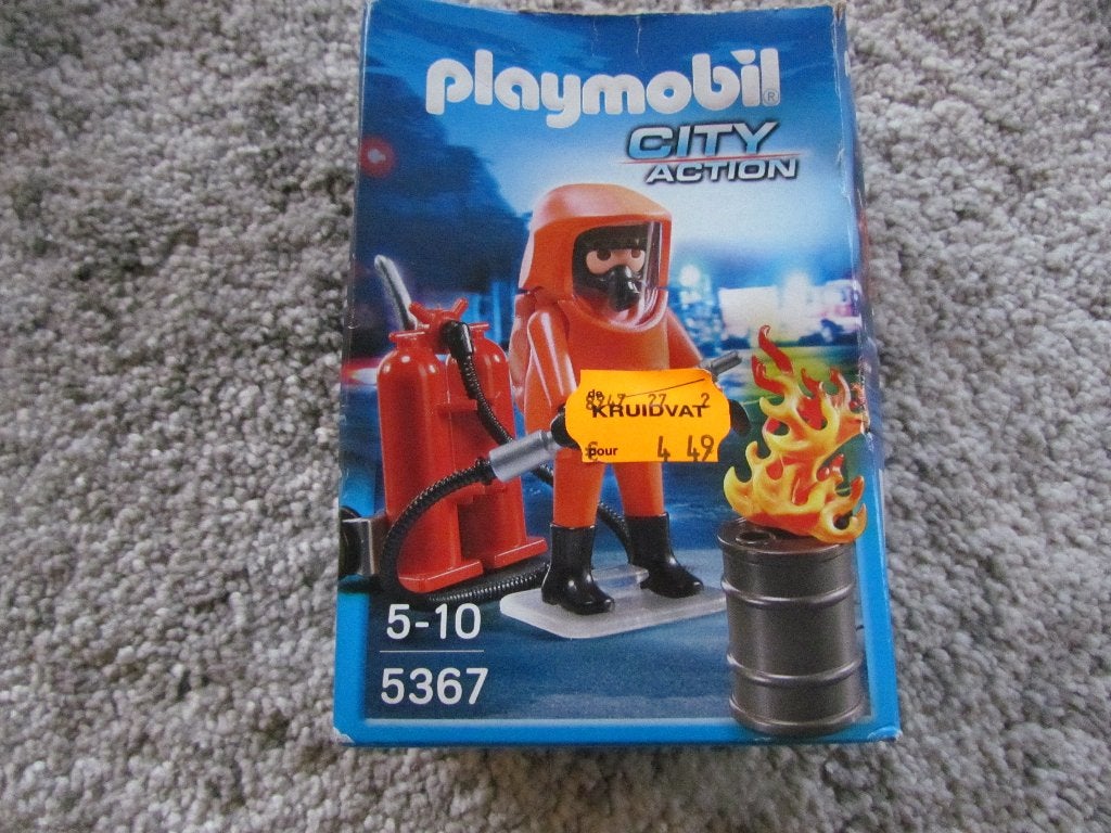 Playmobil 5367 brandweerman, Kinderen en Baby's, Ophalen, Complete set, Zo goed als nieuw, City action