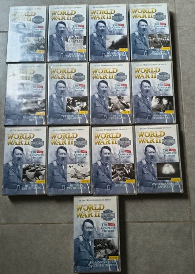 WWOII casettes, CD & DVD, VHS | Documentaire, TV & Musique, À partir de 16 ans, Enlèvement, Comme neuf, Documentaire