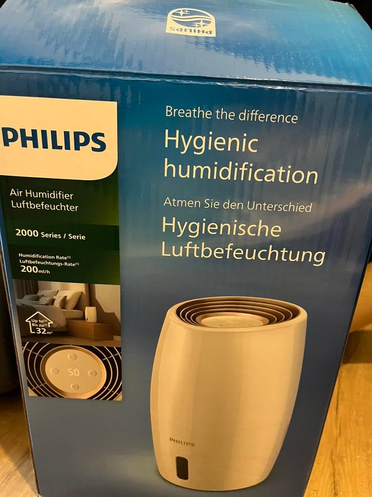 Philips 2000 serie luchtbevochtiger, Ophalen, Zo goed als nieuw, Luchtbevochtiger