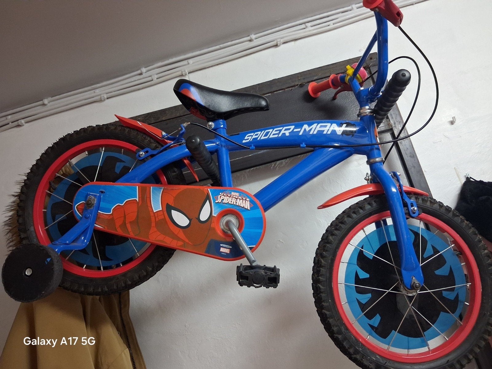 Spiderman fiets te koop., Fietsen en Brommers, Ophalen