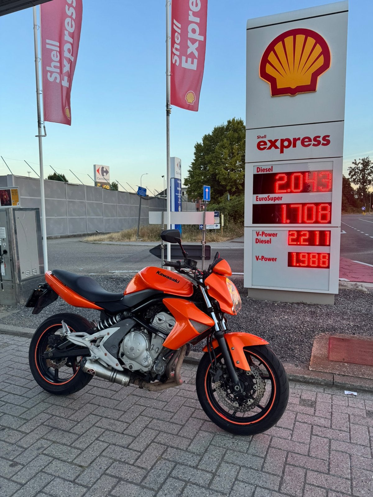 Kawasaki ER-6n 2008 A2 25kW, Motos, Motos | Kawasaki, 2 cylindres, Particulier, Permis Moto A2 minimum, 650 cm³