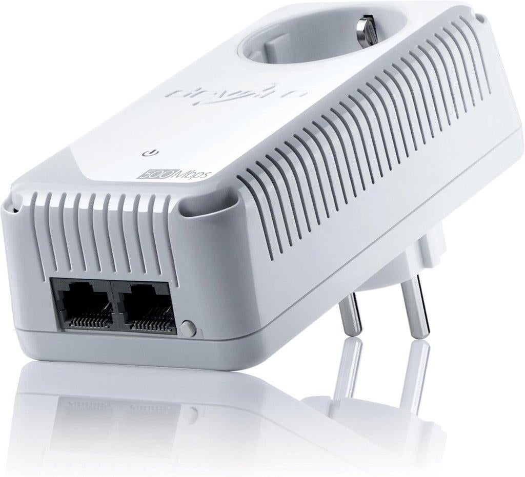 Devolo dLAN 500 duo+ 500 Mbps, 2 x Powerline LAN-poorten, Verzenden, Devolo
