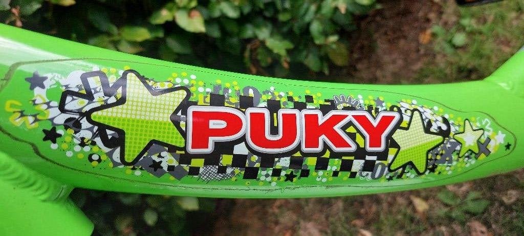 Puky fiets 18 inch groen, Vélos & Vélomoteurs, Vélos | Tricycles pour enfants, Enlèvement, Utilisé, Frein sur jante, Puky