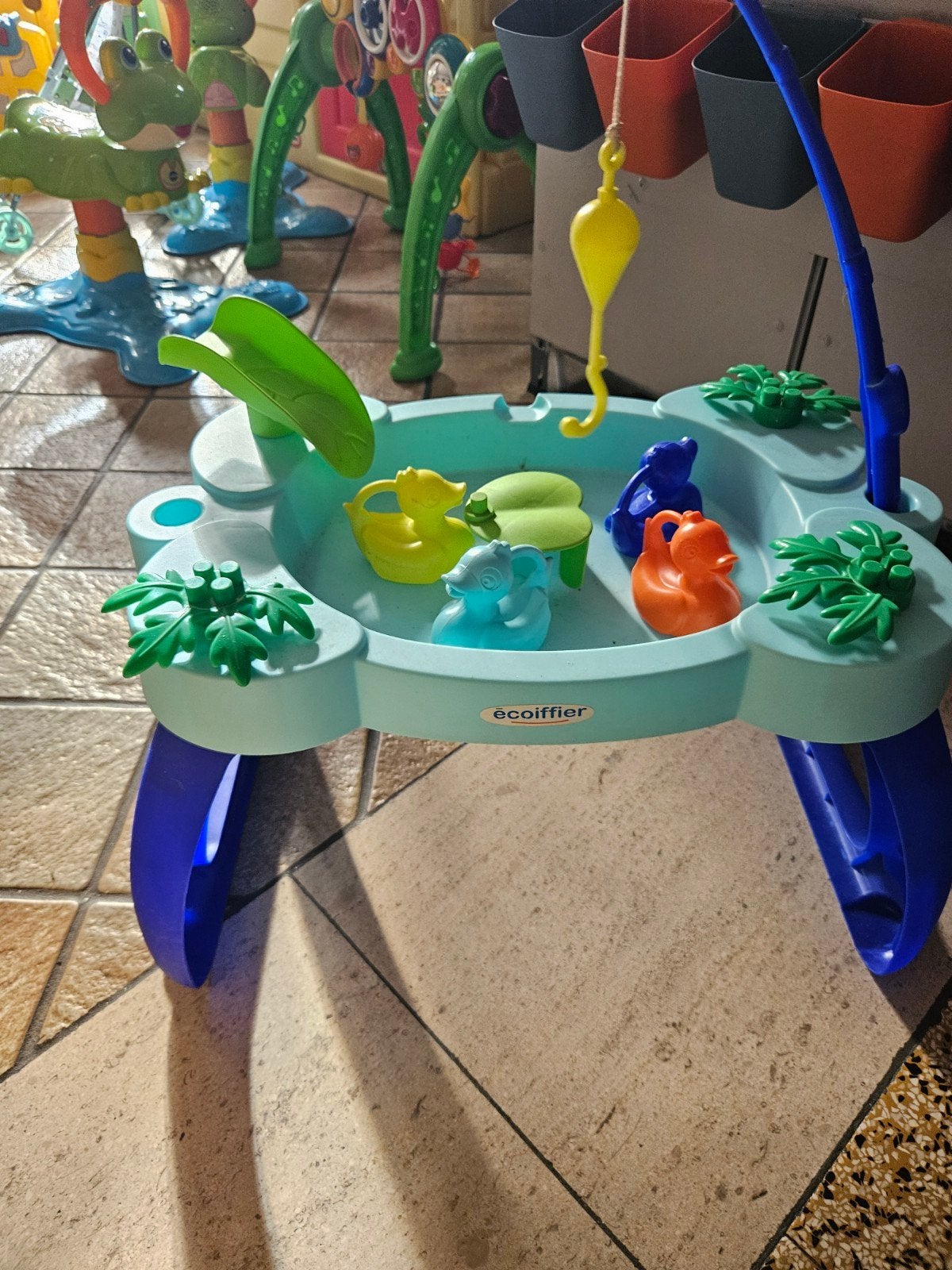Jeux de pêche pour enfants, Ophalen, Gebruikt