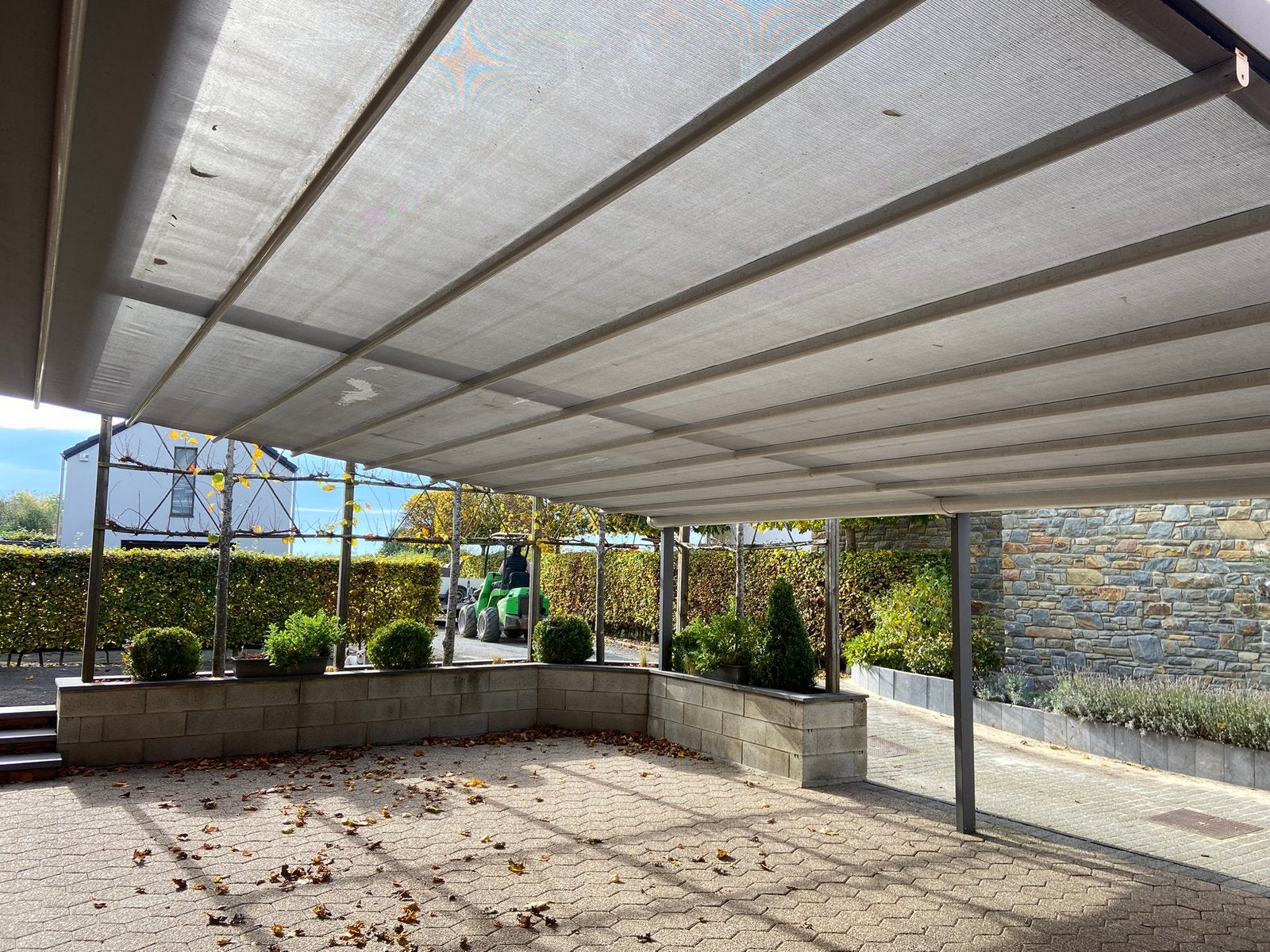 Toile solaire, Jardin & Terrasse, Enlèvement, Utilisé, Autres types
