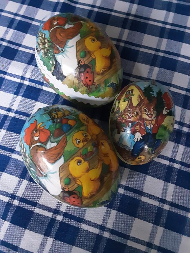 Oeufs de Pâques en carton, Divers, Enlèvement ou Envoi