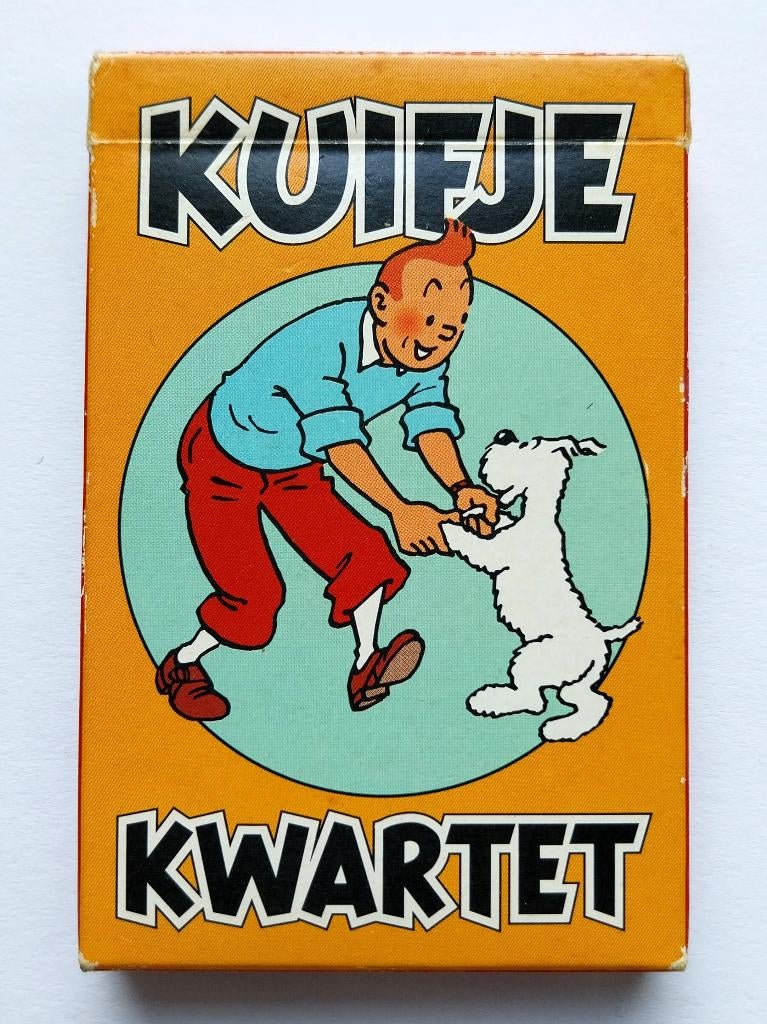Kuifje Kwartet uit 1993 - Carta Mundi - Hergé, Verzamelen, Ophalen of Verzenden, Kuifje, Zo goed als nieuw