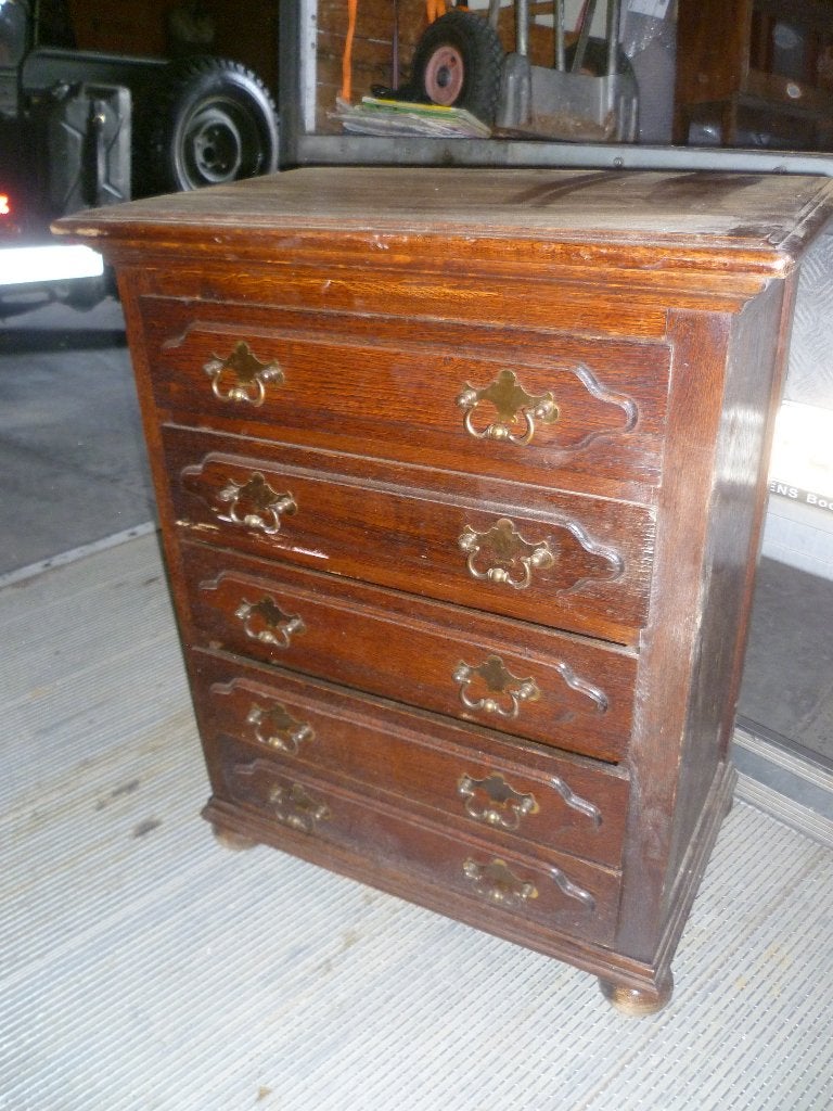 EIKEN OUDE COMMODE, Antiek en Kunst, Ophalen
