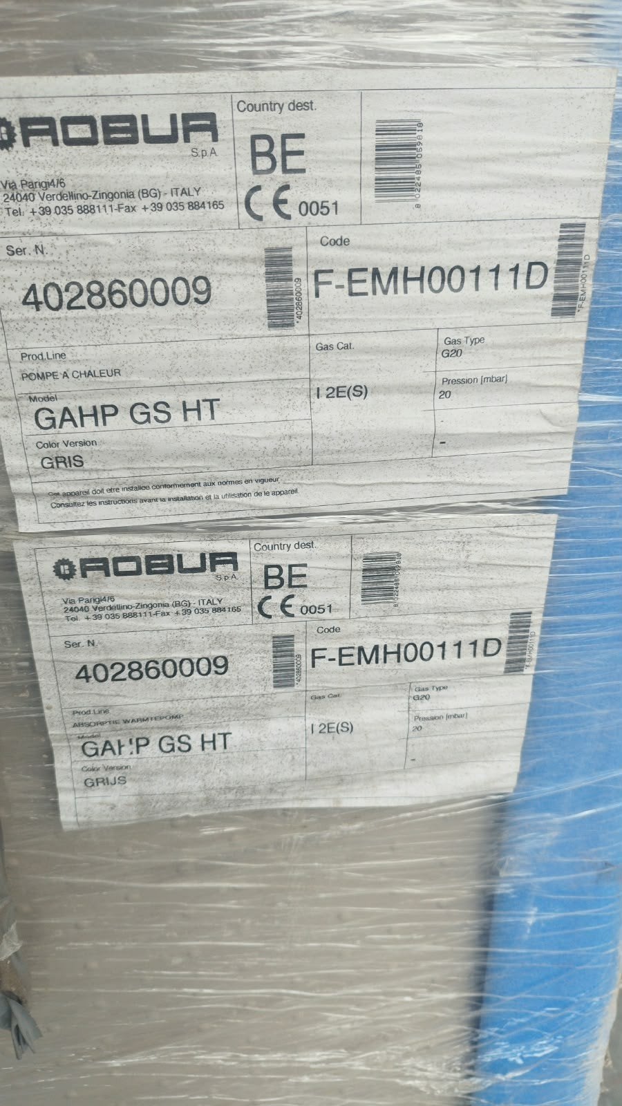 2 hybride warmtepompen, Doe-het-zelf en Bouw, Ophalen of Verzenden, Nieuw