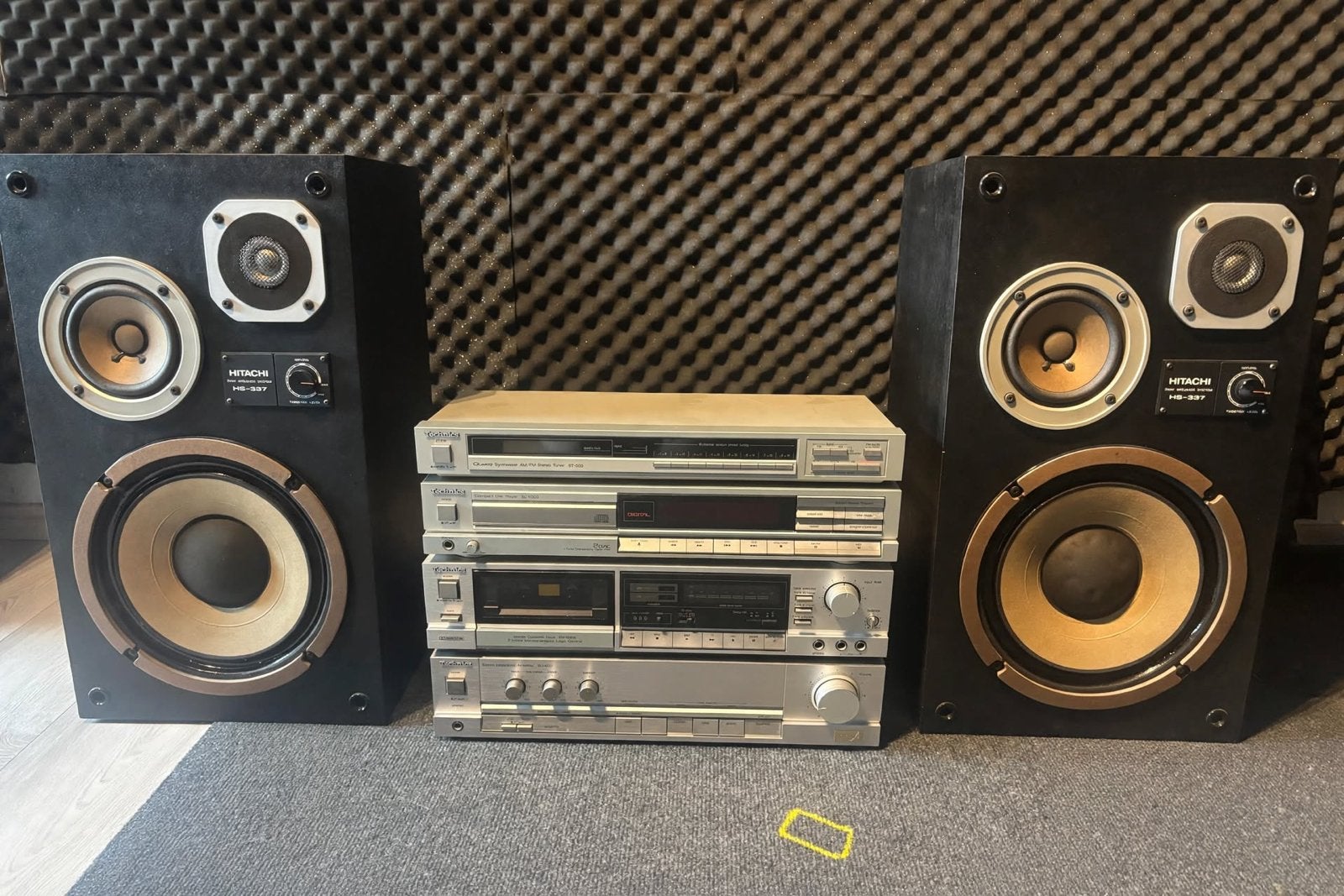 Vintage jaren 80 stereo !!!, TV, Hi-fi & Vidéo, Chaîne Hi-fi, Enlèvement, Comme neuf