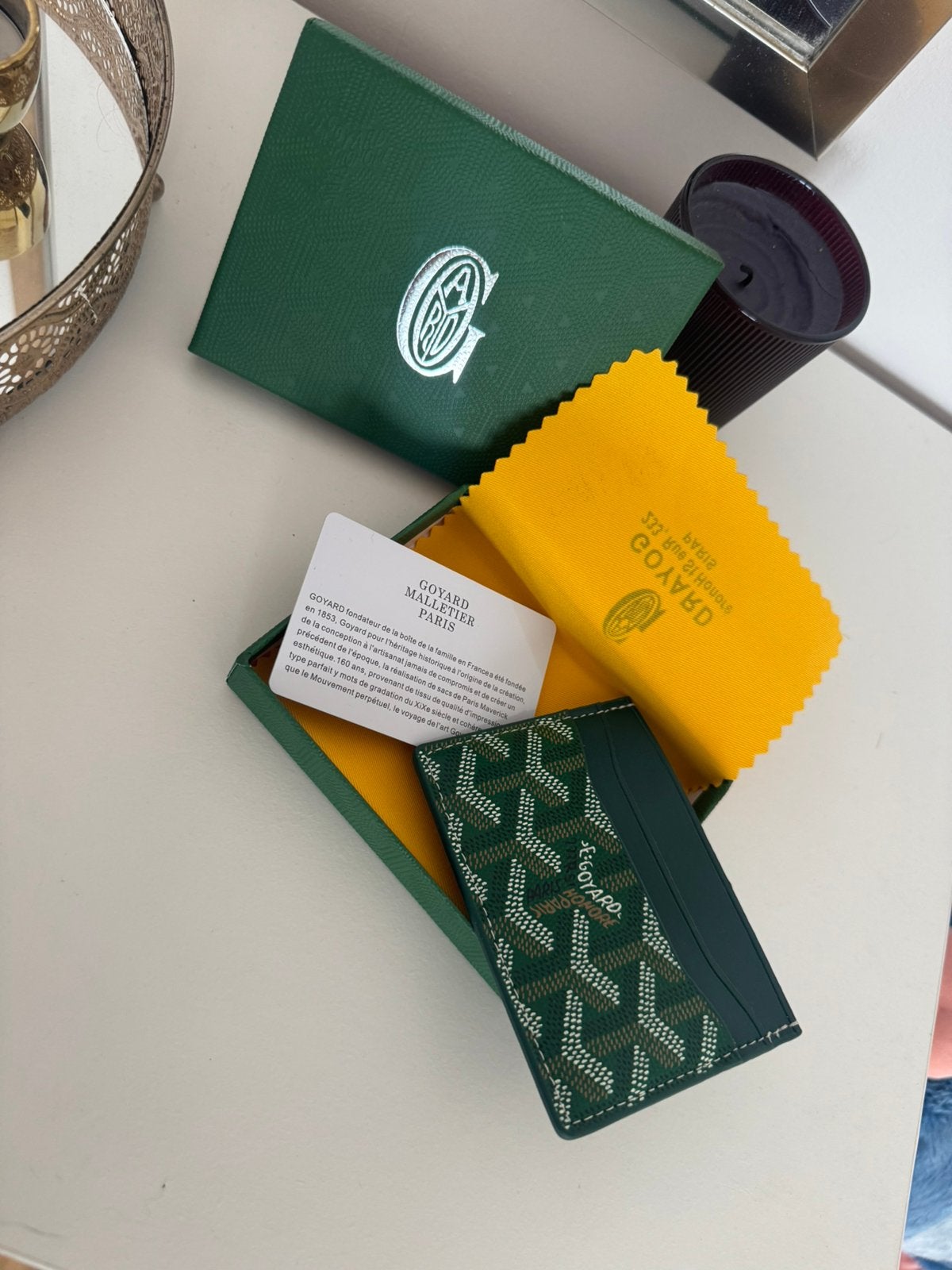 Goyard Cardholder, Overige merken, Verzenden, Zo goed als nieuw, Leder