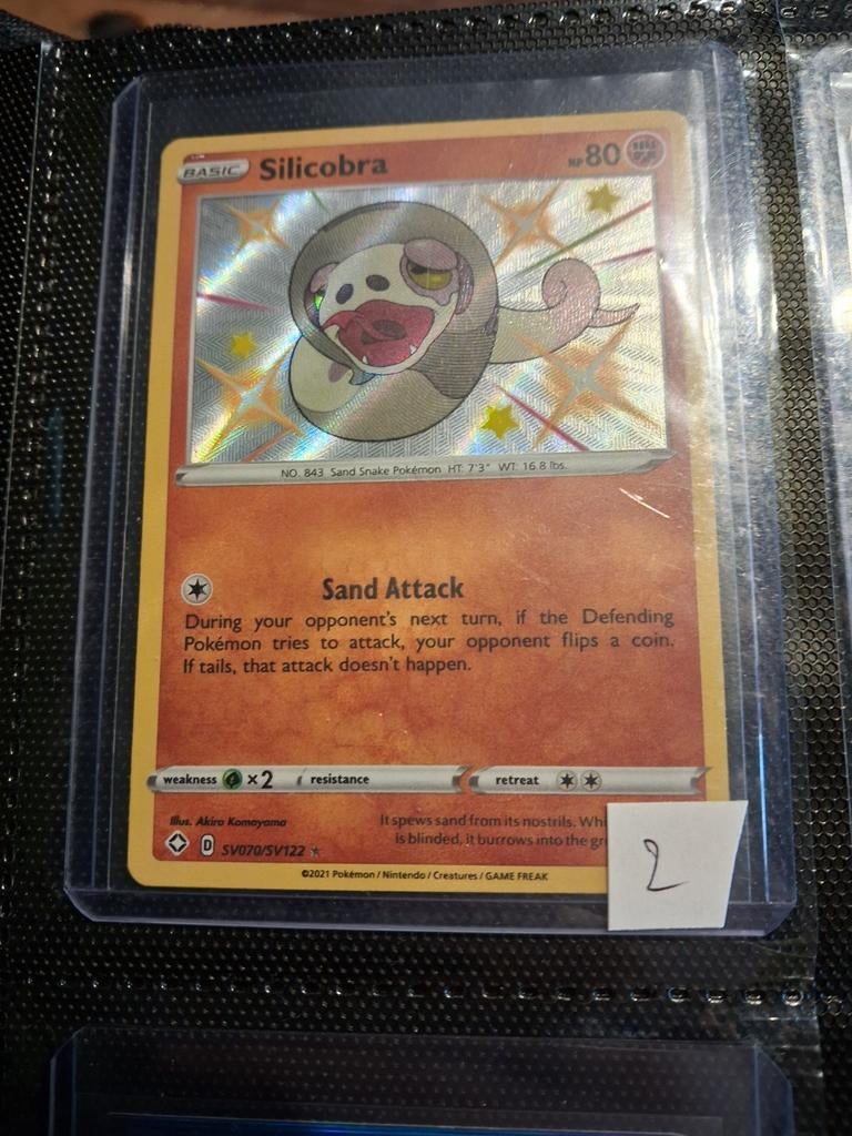 Silicobra, Enlèvement ou Envoi