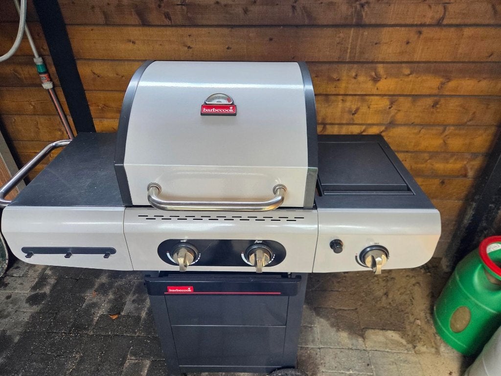Barbecook gas BBQ met hoes, Ophalen, Gebruikt, Barbecoock
