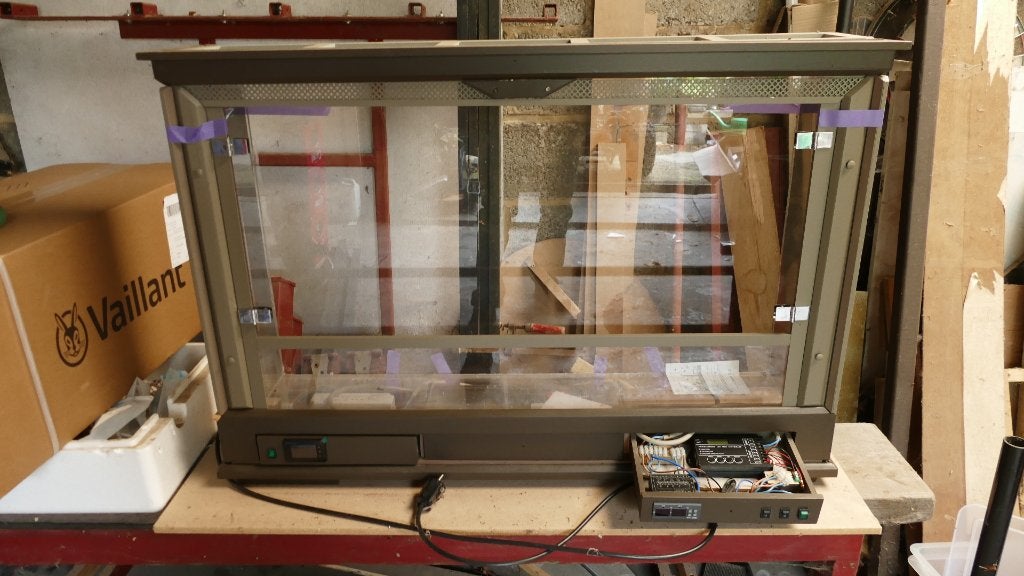 Paludarium nog verder af te werken, Ophalen, Nieuw, Terrarium of Paludarium