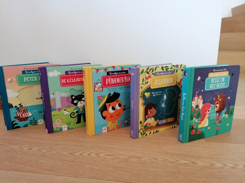 Voorleesboekjes, Ophalen, 3 tot 4 jaar, Zo goed als nieuw, Uitklap-, Voel- of Ontdekboek