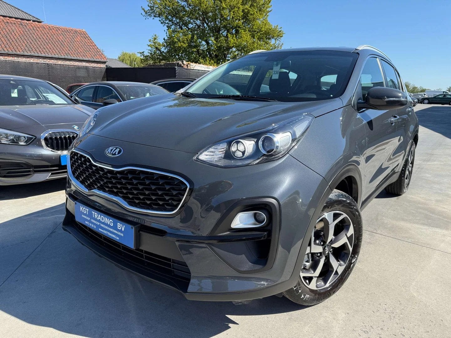 Kia Sportage 1.6i 132PK NAVIGATIE CAMERA CARPLAY LED BLUETOO, Argent ou Gris, Euro 6, Entreprise, Boîte manuelle
