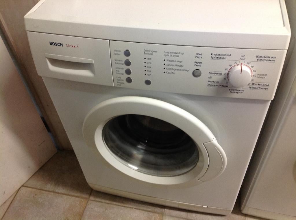 lave-linge Bosch Maxx 6, Enlèvement