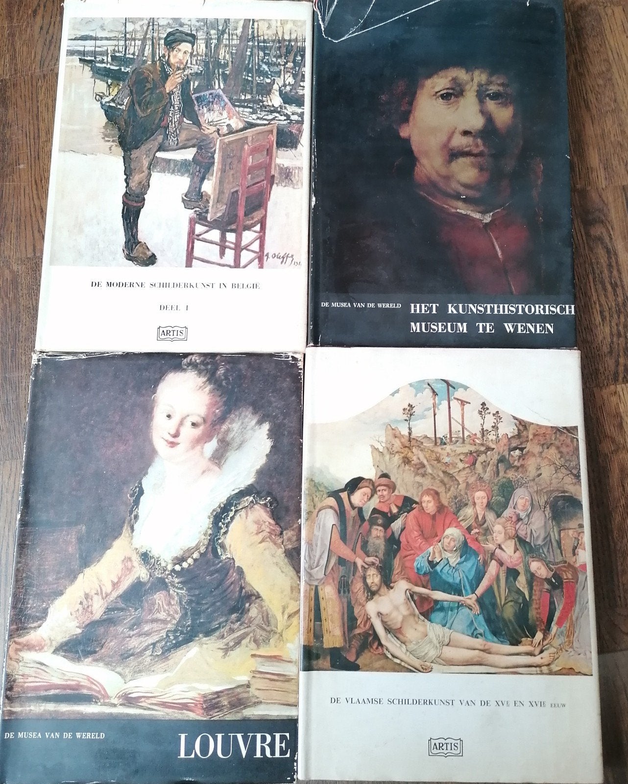 4 kunstboeken van Artis, Boeken, Ophalen