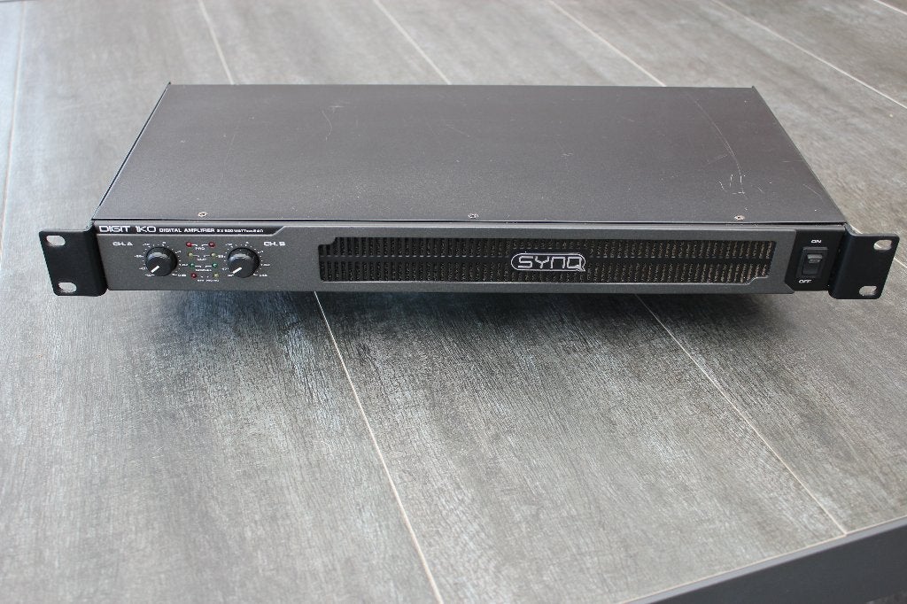 Amplificateur Synq Digit 1k0, Enlèvement, Comme neuf, Stéréo, 120 watts ou plus