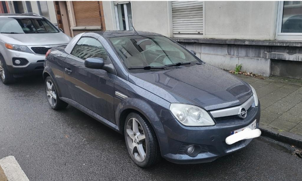 Opel Tigra Twintop Cabriolet, Auto's, Blauw, Leder, Particulier, Blauw