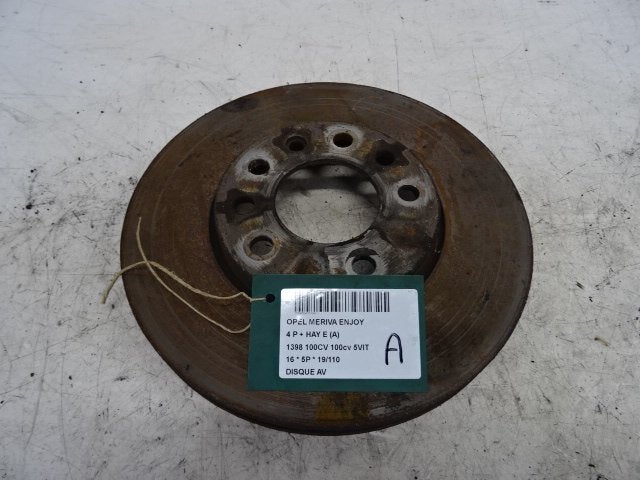 FREIN DISQUE AVANT Opel Meriva (B) (01-2010/03-2017), Opel, Opel Automobile GmbH, Utilisé, Kontakt-opel@opel.com