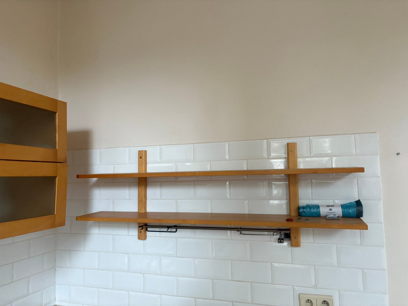 Cuisine en bois complète avec appareils électroménagers, Enlèvement, Utilisé