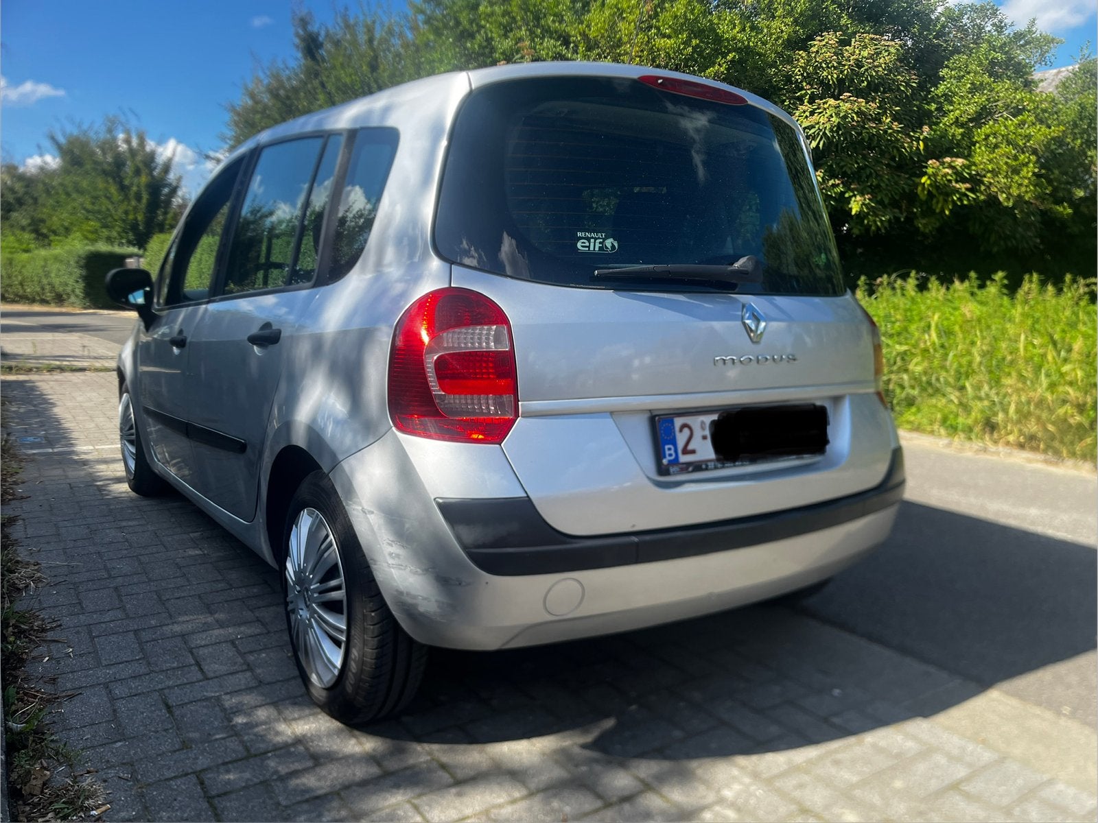 Renault Modus 1,2i 2008, Enlèvement