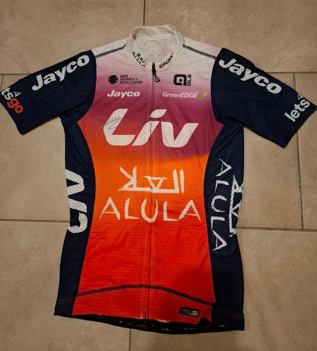 Truitje van het Team Liv gedragen door silleke smulders (NL), Fietsen en Brommers, XS, Gile, Ophalen of Verzenden, Zo goed als nieuw