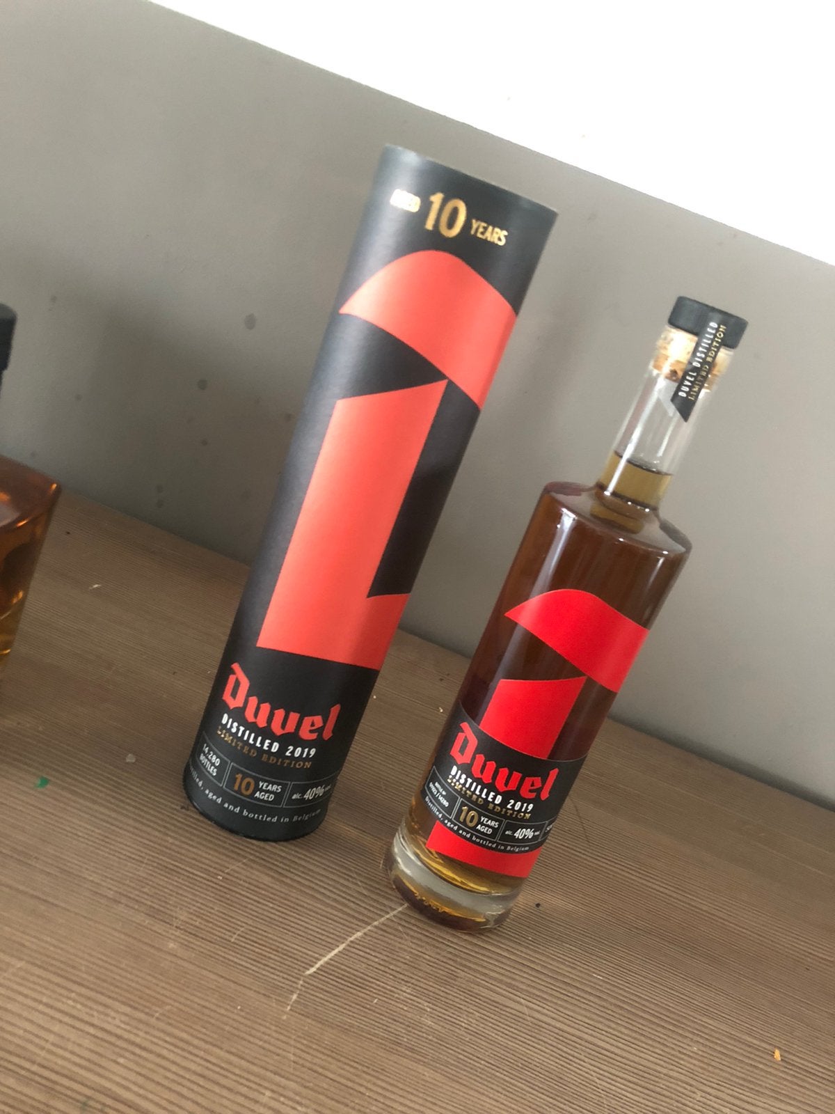 Distilled 2019 duvel whiskey, Verzamelen, Ophalen, Zo goed als nieuw