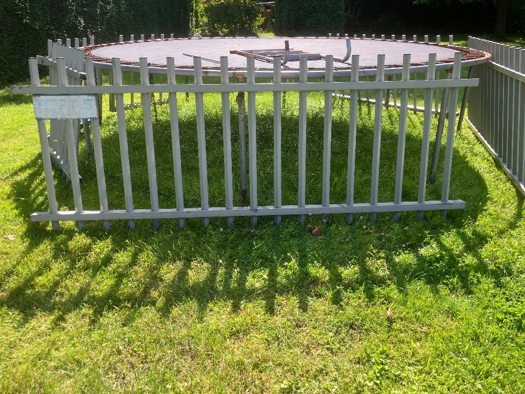 HERAS metalen hekwerk, Tuin en Terras, Ophalen, Gebruikt