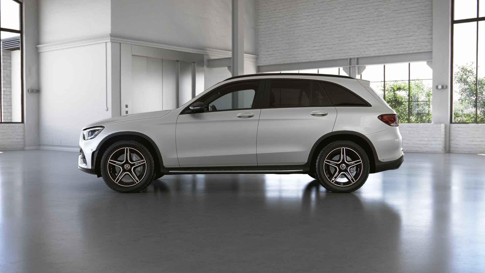 Mercedes-Benz GLC-Klasse 200 D 4MATIC SUV AMG Line | Panoram, Autos, Entreprise, 2000 kg, Entretenue par le concessionnaire, Noir