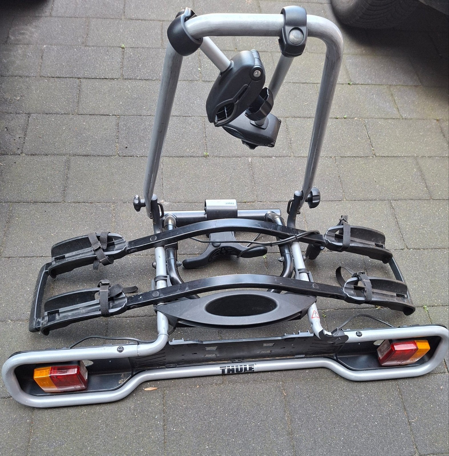 Fietsendrager Thule, Auto diversen, Fietsendragers, Ophalen, 2 fietsen, Zo goed als nieuw, Trekhaakdrager